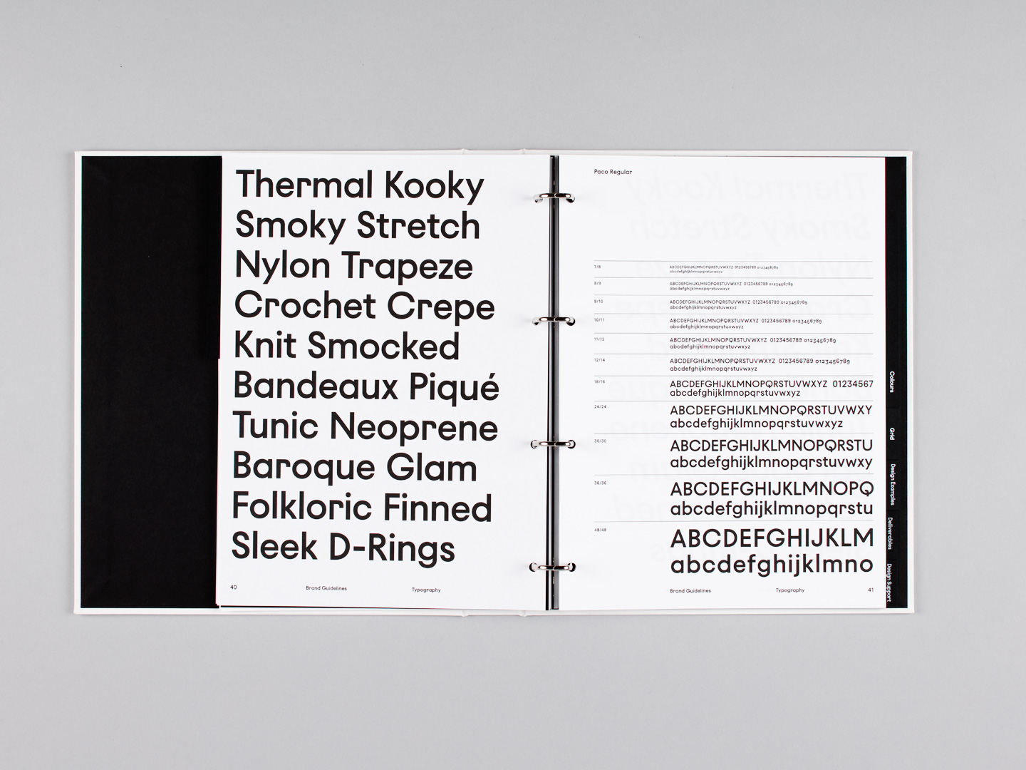 Custom Typography – Paco Rabanne by Zak Group