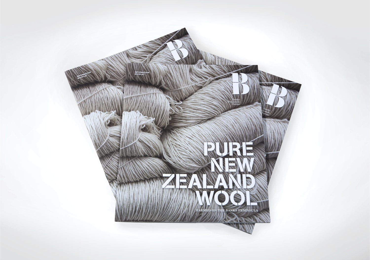 Brand identity and brochure designed by Strategy for Banks Peninsula Farms