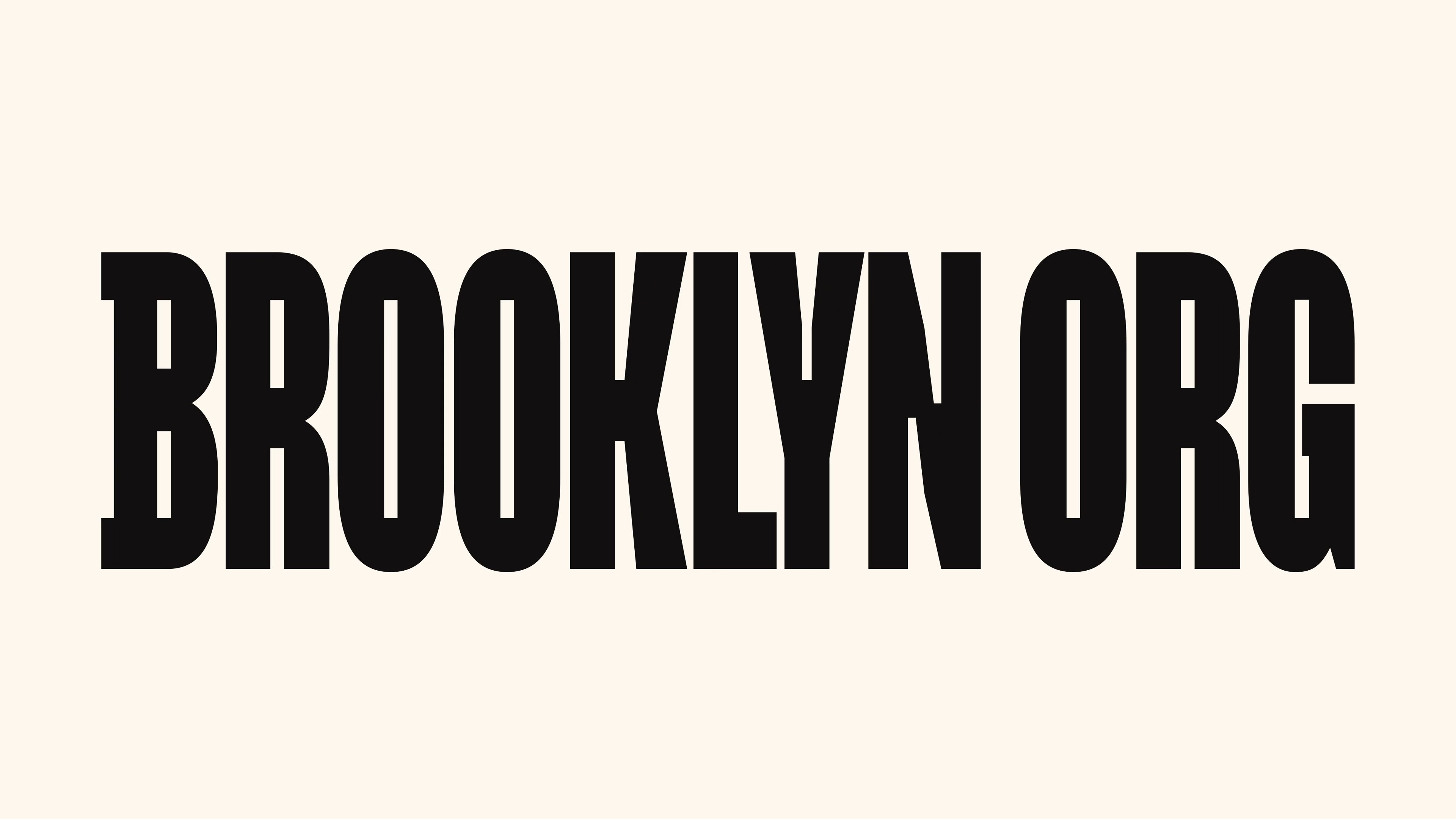 Logotype, posters, print and social media for community foundation Brooklyn Org by Mother Design