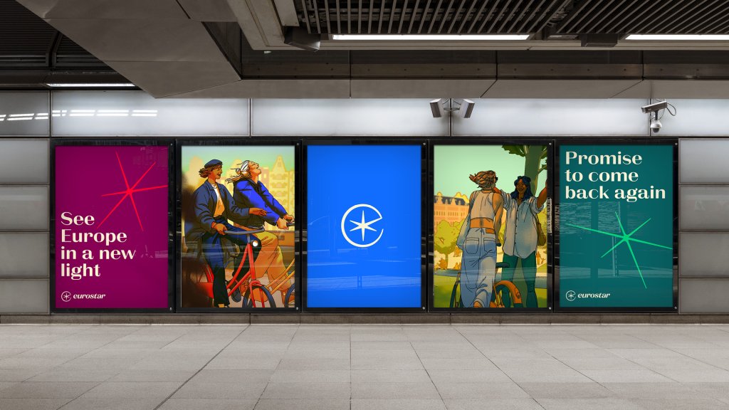 New 2023 Brand For Eurostar By Design Studio BP O New 2023 Brand For Eurostar By Design Studio BP O