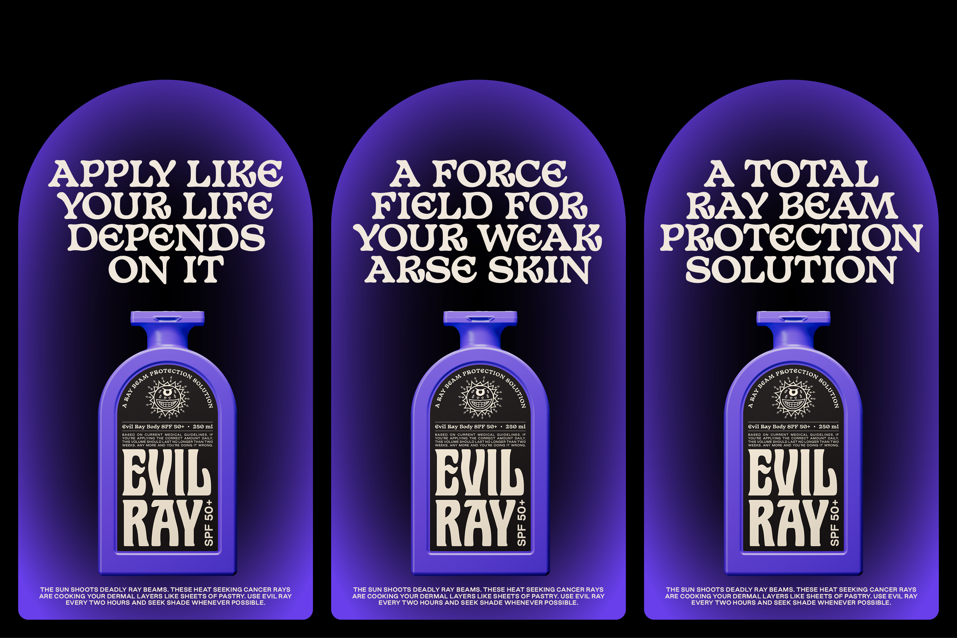 Evil Ray Seachange branding identity design illustration wordmark logo bpo review packaging design