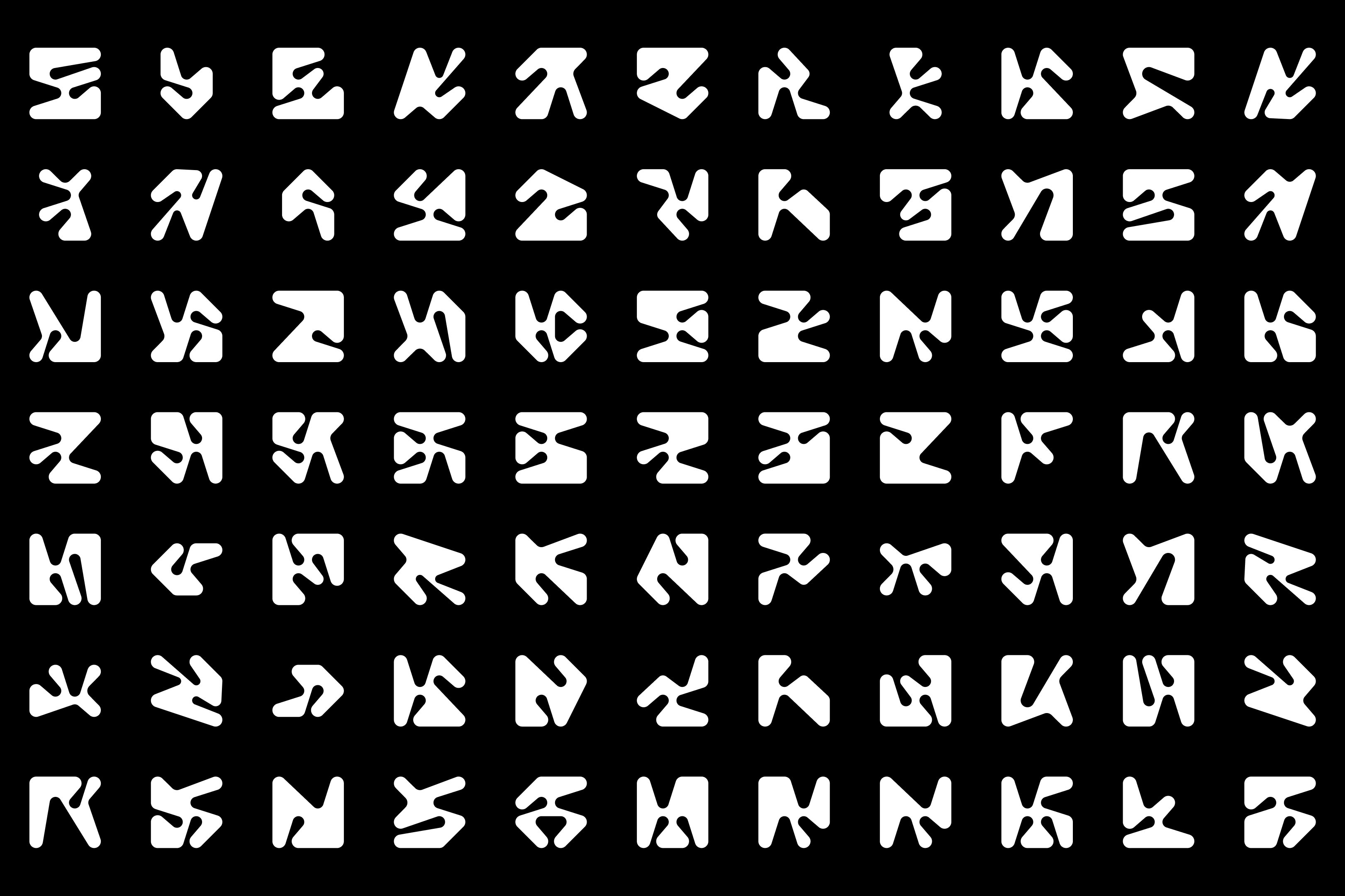 Generative logo design by ANTI for The Norwegian Research Council