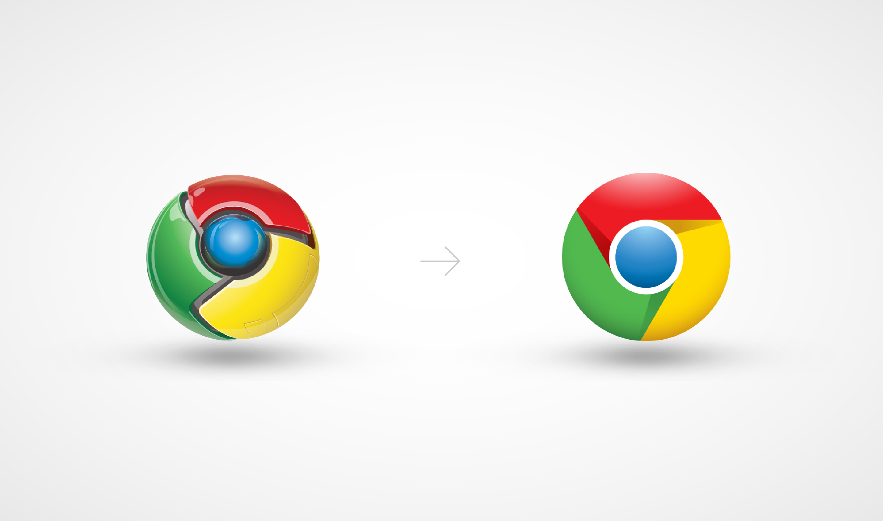 New logo for Google Chrome designed by Office