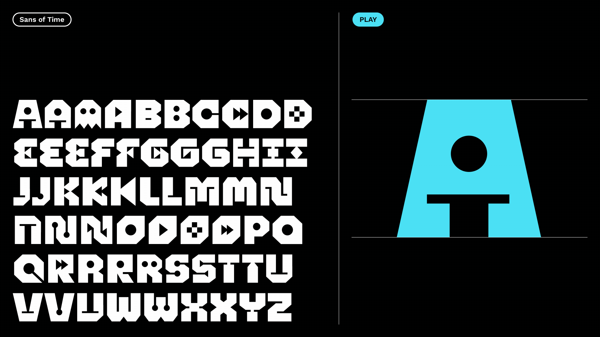 Brand identity and custom typeface for Malaysian broadband and internet service provide Time designed by For The People