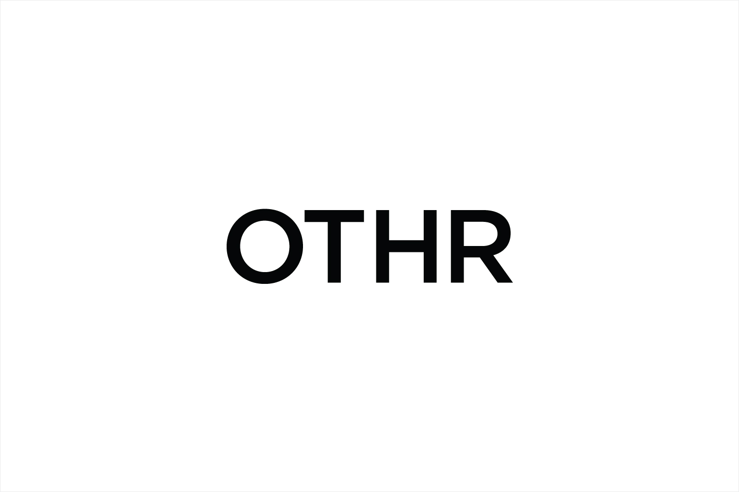 Logotype by New York-based design studio Franklyn for innovative product design company OTHR