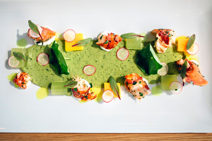 Food photography for The Promontory Chicago by Dan Blackman