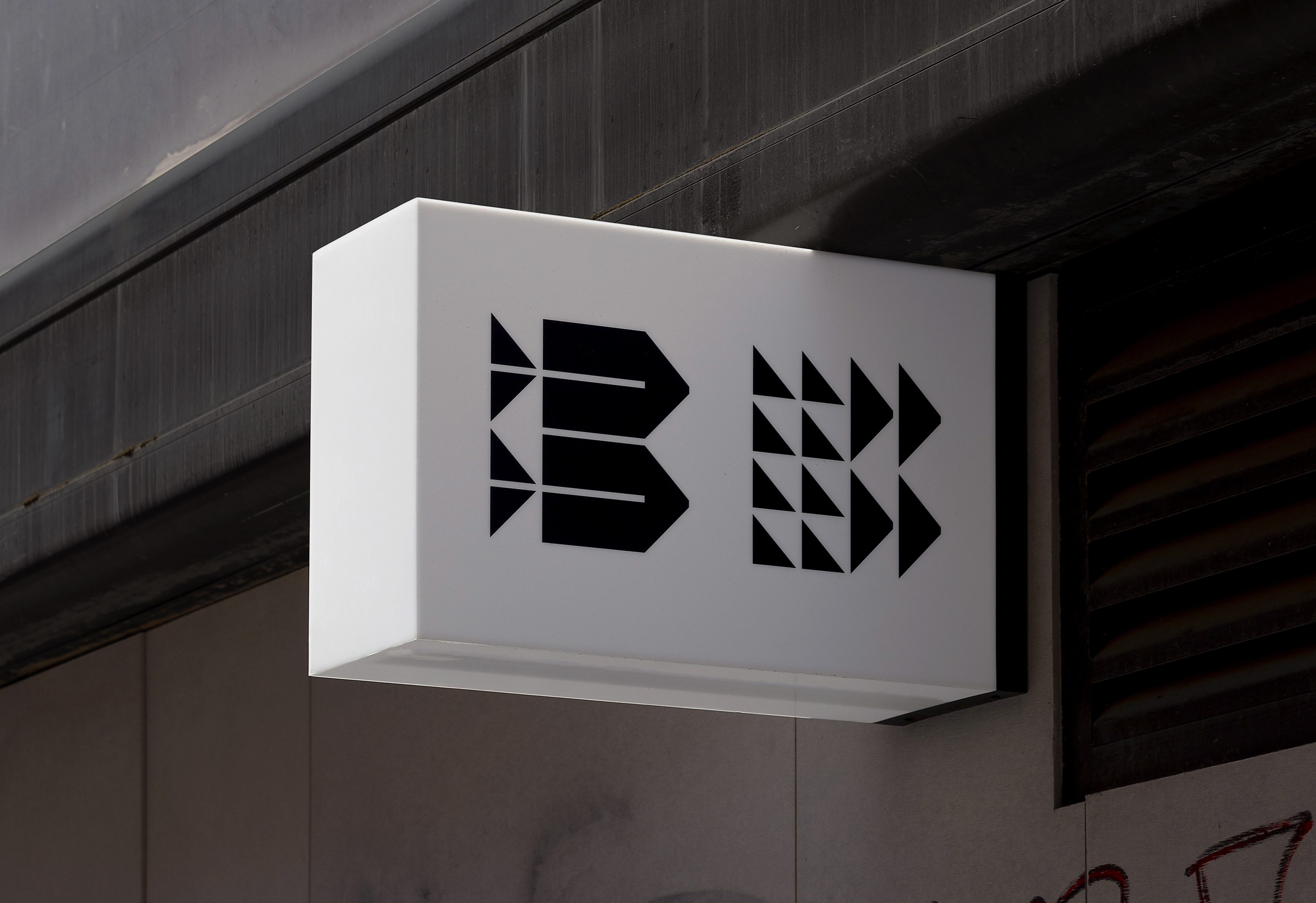 New logo and signage for Madrid-based Brutal Burrito by Tres Tipos Gráficos
