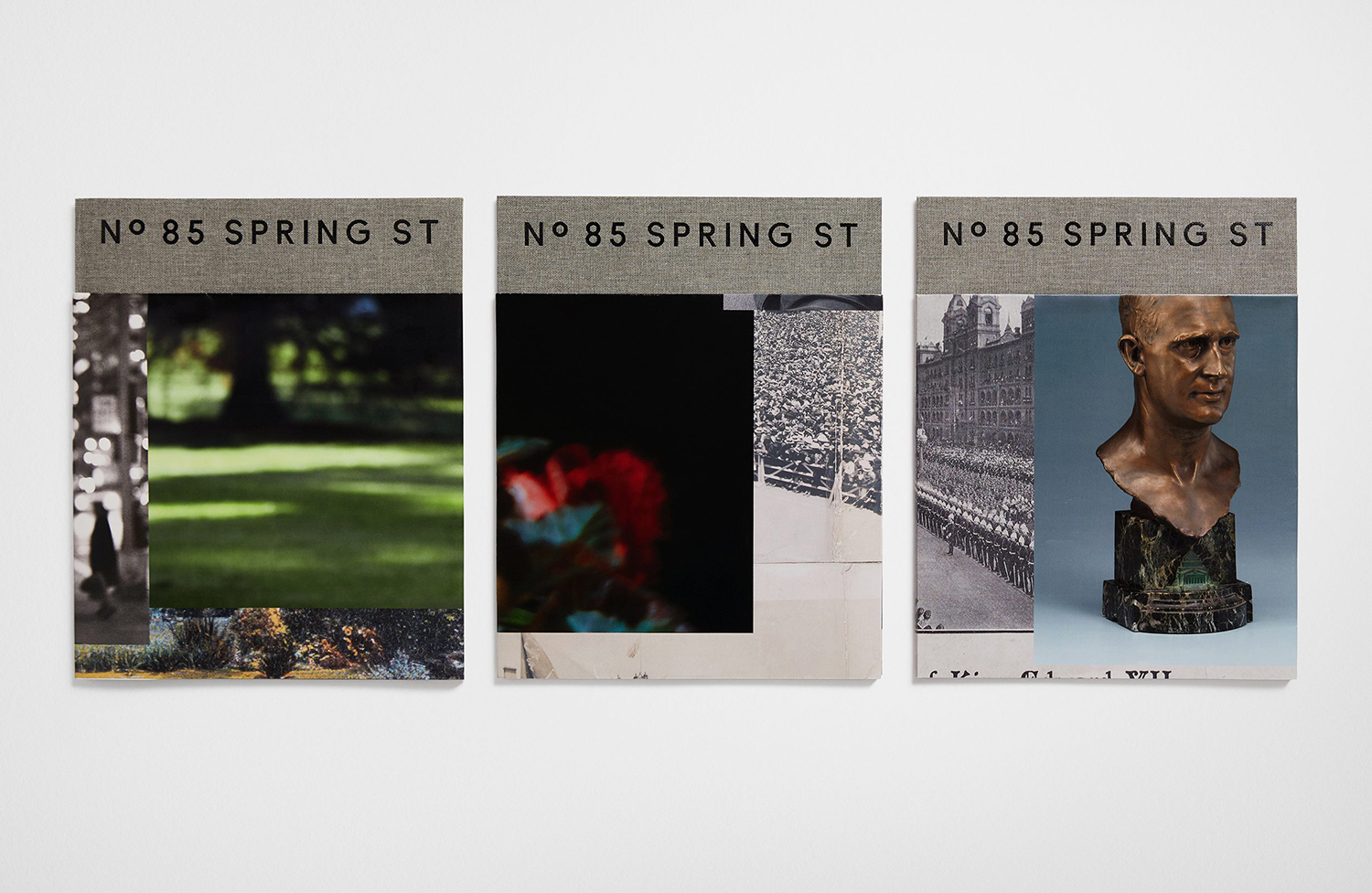 Book Design Inspiration – 85 Spring Street by Studio Ongarato