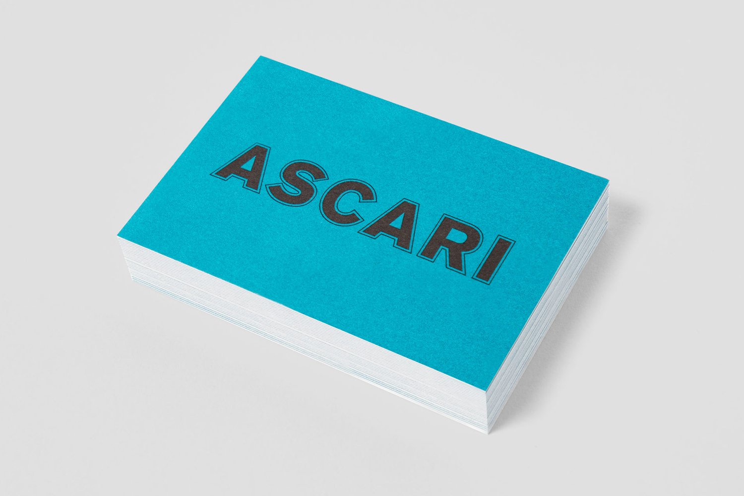 Logotype, menus, signage and package design by Blok for Italian resteruant Ascari