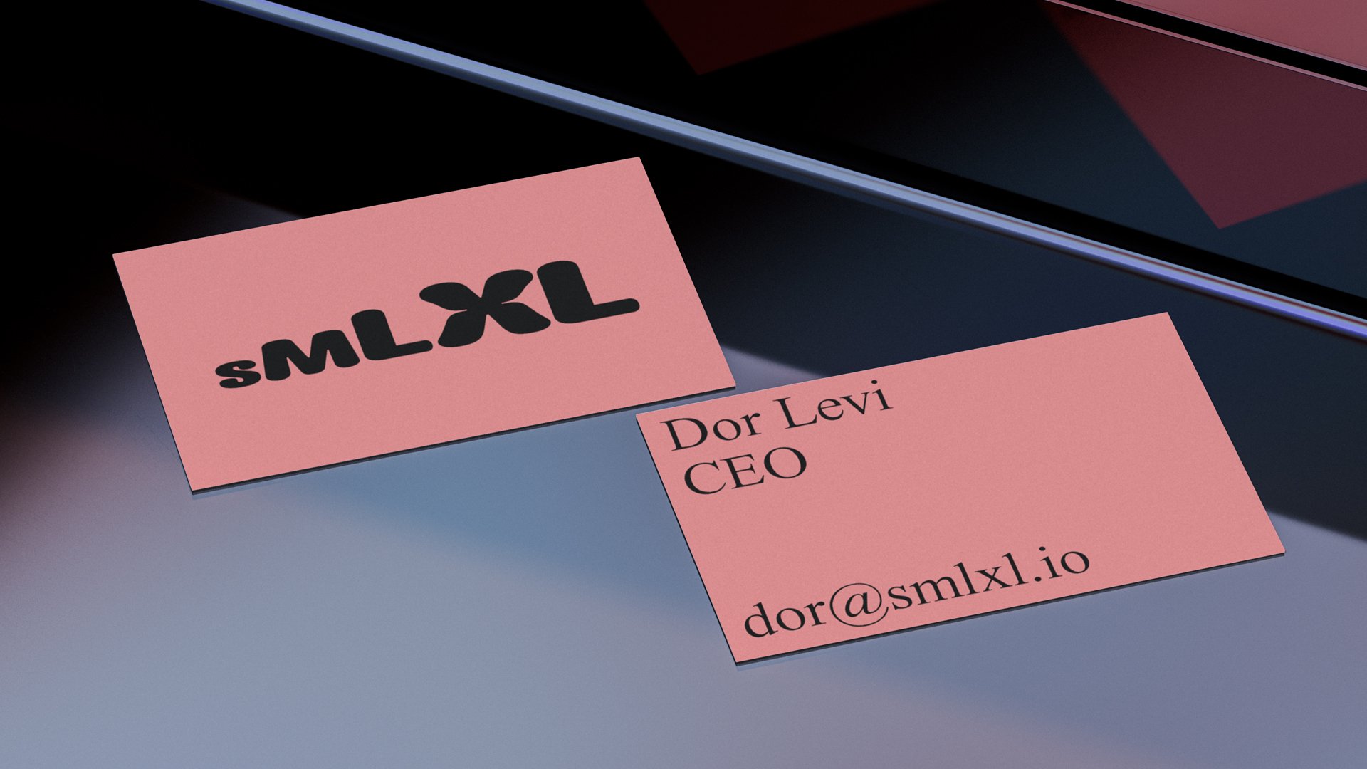  Logotype and generative brand identity for New York based accessibility tech start-up smlXL designed by DIA. Reviewed by Thomas Barnett for BP&O.
