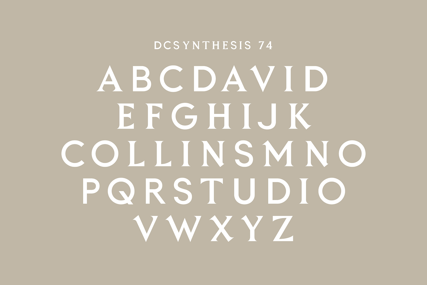 Graphic Identity for David Collins Studio by Bibliothèque Design 