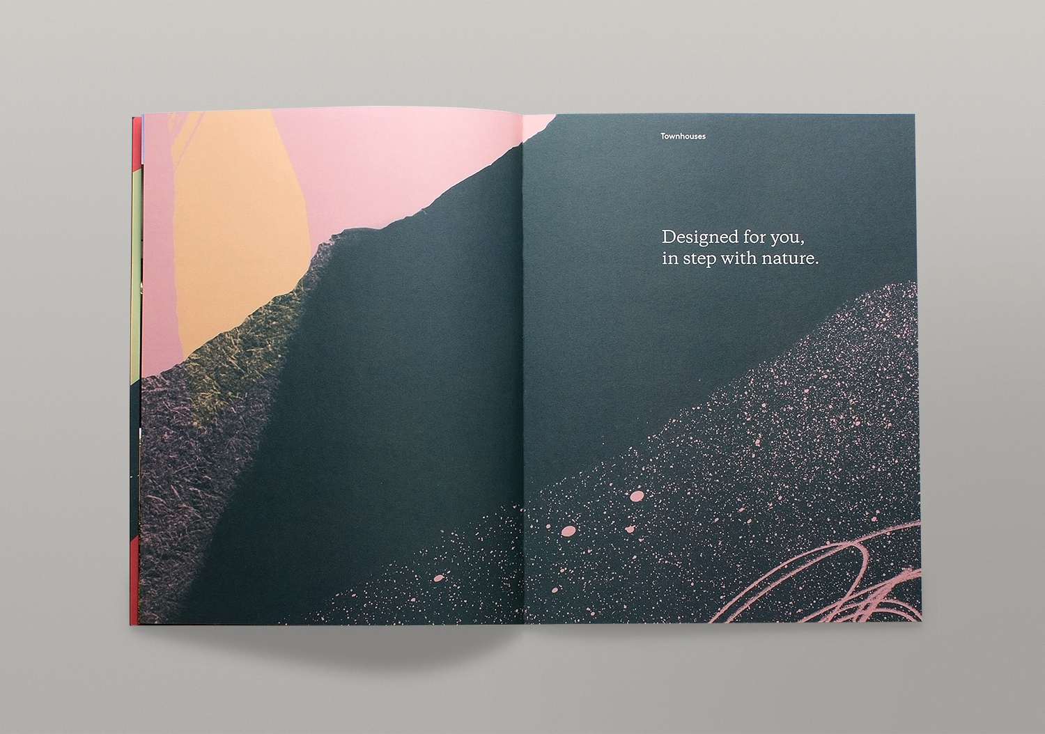 Visual identity and brochure design for Everlea by Studio Brave featuring illustration by Tom Abbiss Smith