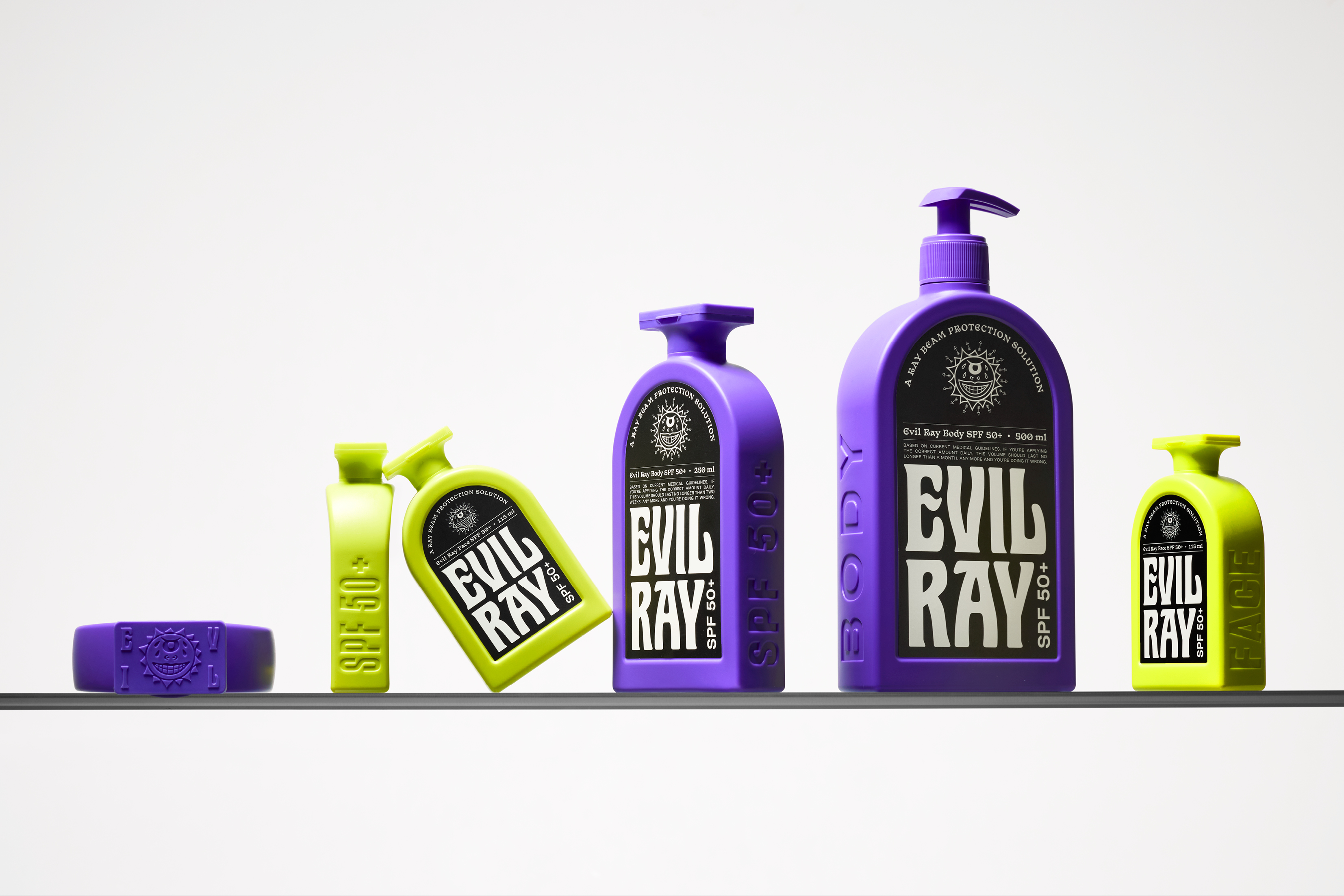 Evil Ray Seachange branding identity design illustration wordmark logo bpo review packaging design