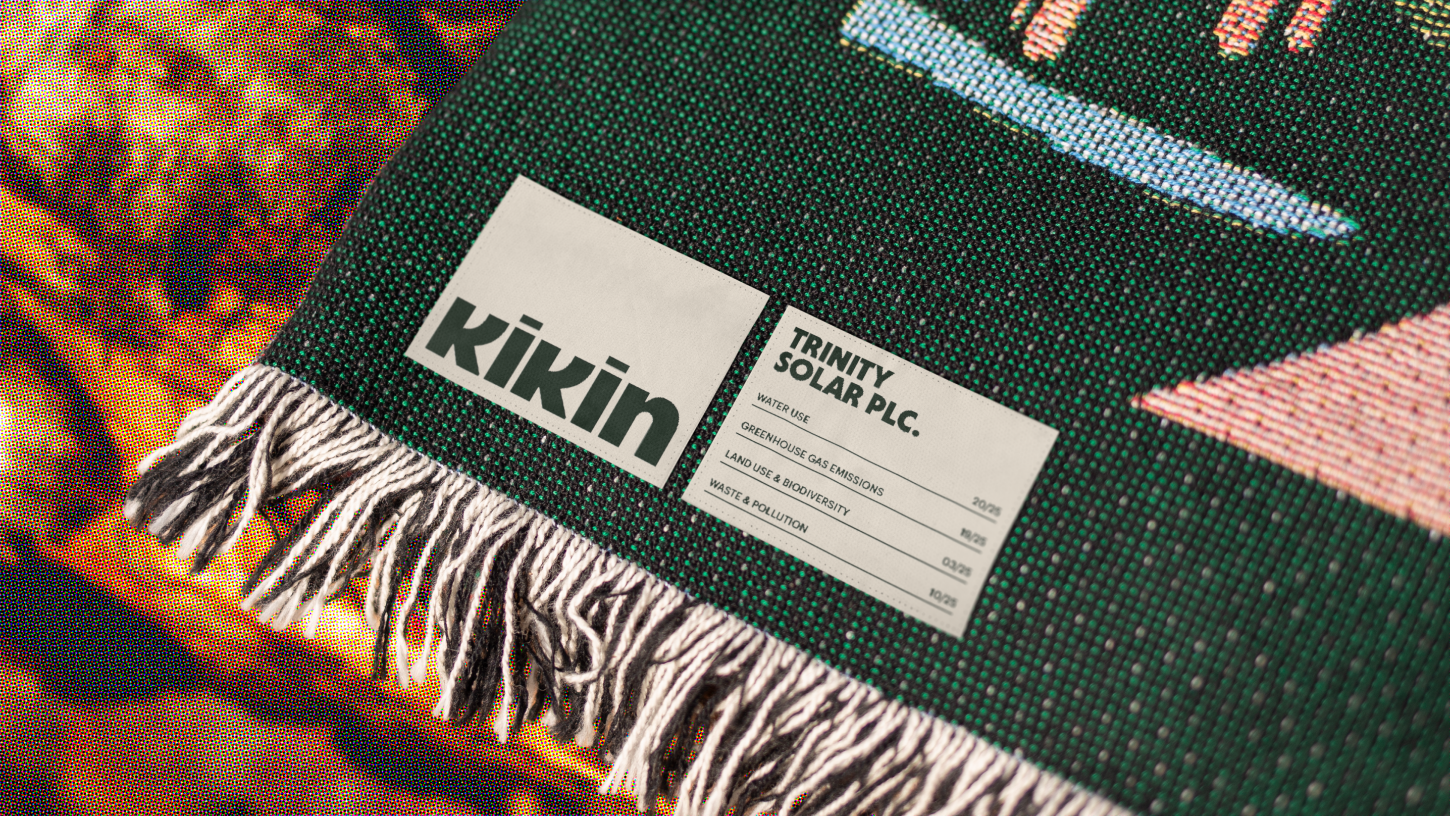 Logo and brand identity for digital finance platform Kikin designed by London-based design studio Koto