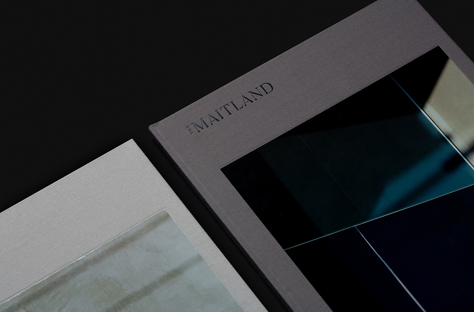 Branding, art direction, brochure and website by Studio Brave featuring photography by Traianos Pakioufakis for property development The Maitland
