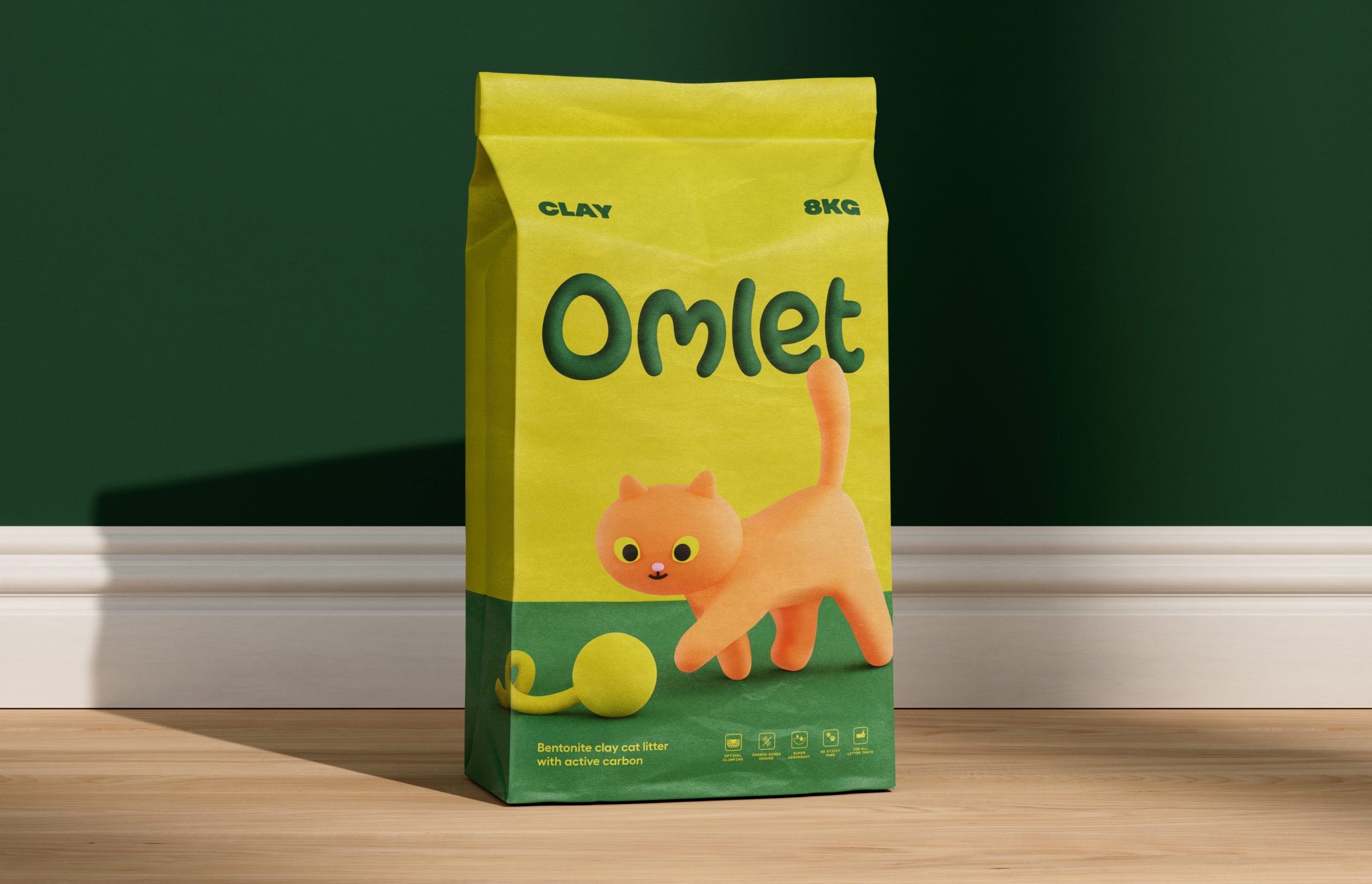 Packaging design for pet products brand Omlet by Ragged Edge