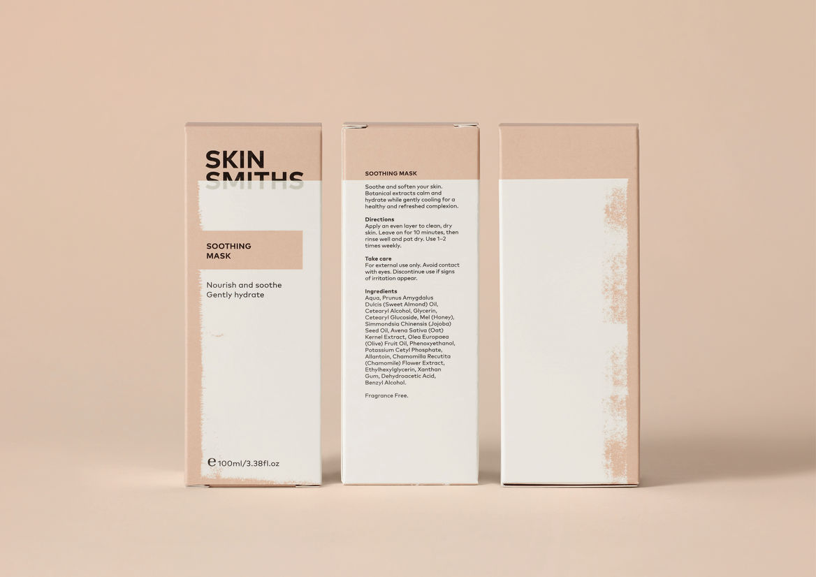 Packaging design by Aukland-based studio Akin for New Zealand sunscreen brand Skinsmiths