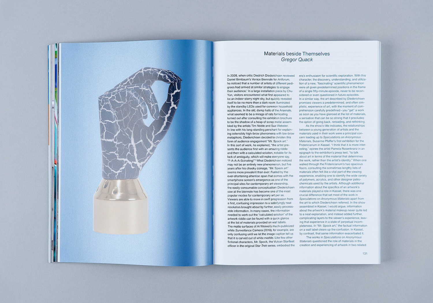 Catalogue by Zak Group for a trilogy of exhibitions that explore the theoretical lines separating the natural from and the artificial at Fridericianum