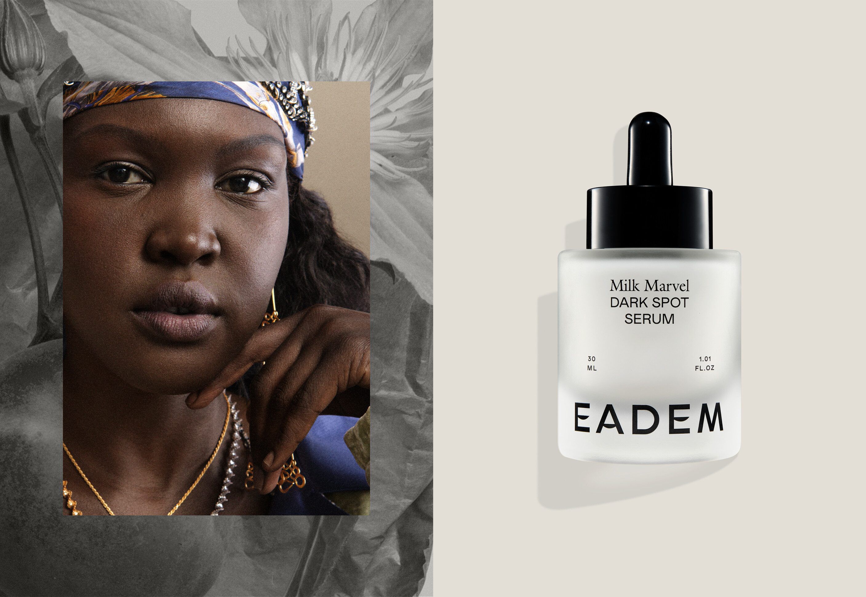Eadem – Beauty brand for people of colour. Packaging design by New York and Parisian based Lotta Nieminen. Reviewed by Kinda Sararino for BP&O