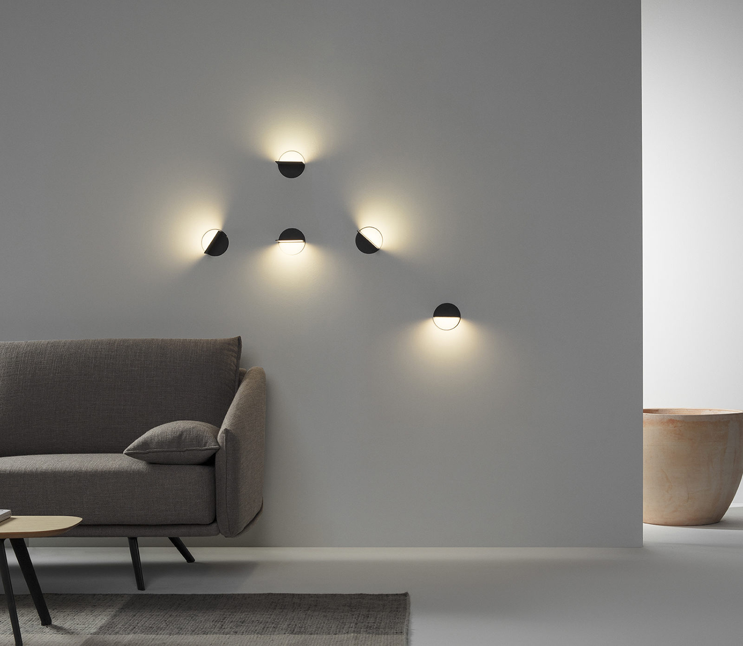Art direction by Spanish studio Folch for Fluvia, a range of adaptable lighting solutions from LED Simon