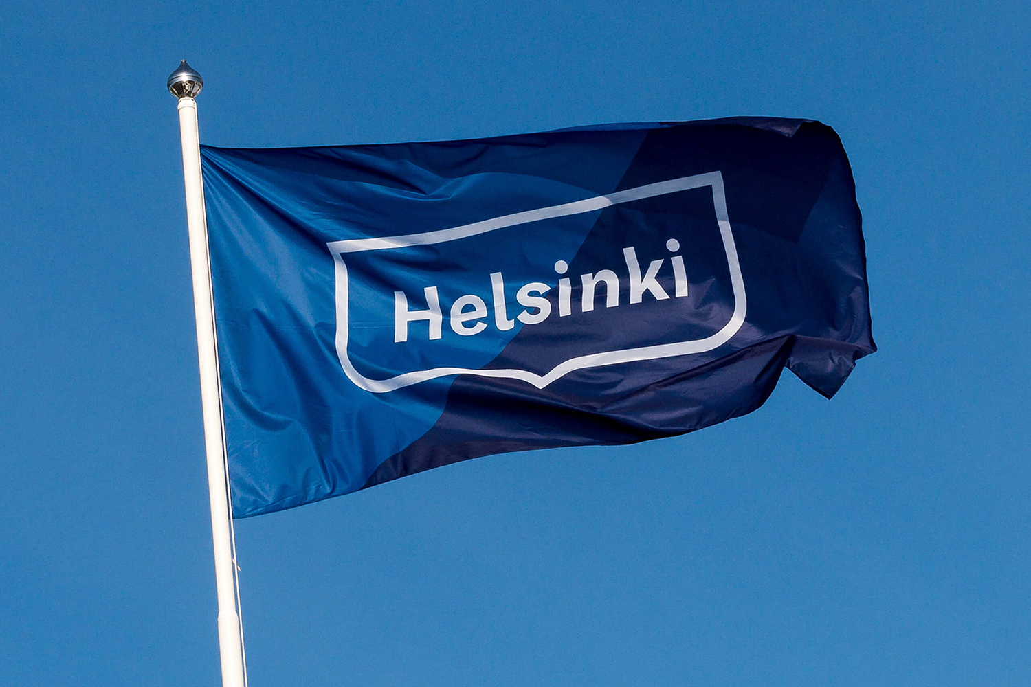 Logo and visual identity system designed by Werklig for the Finnish city of Helsinki