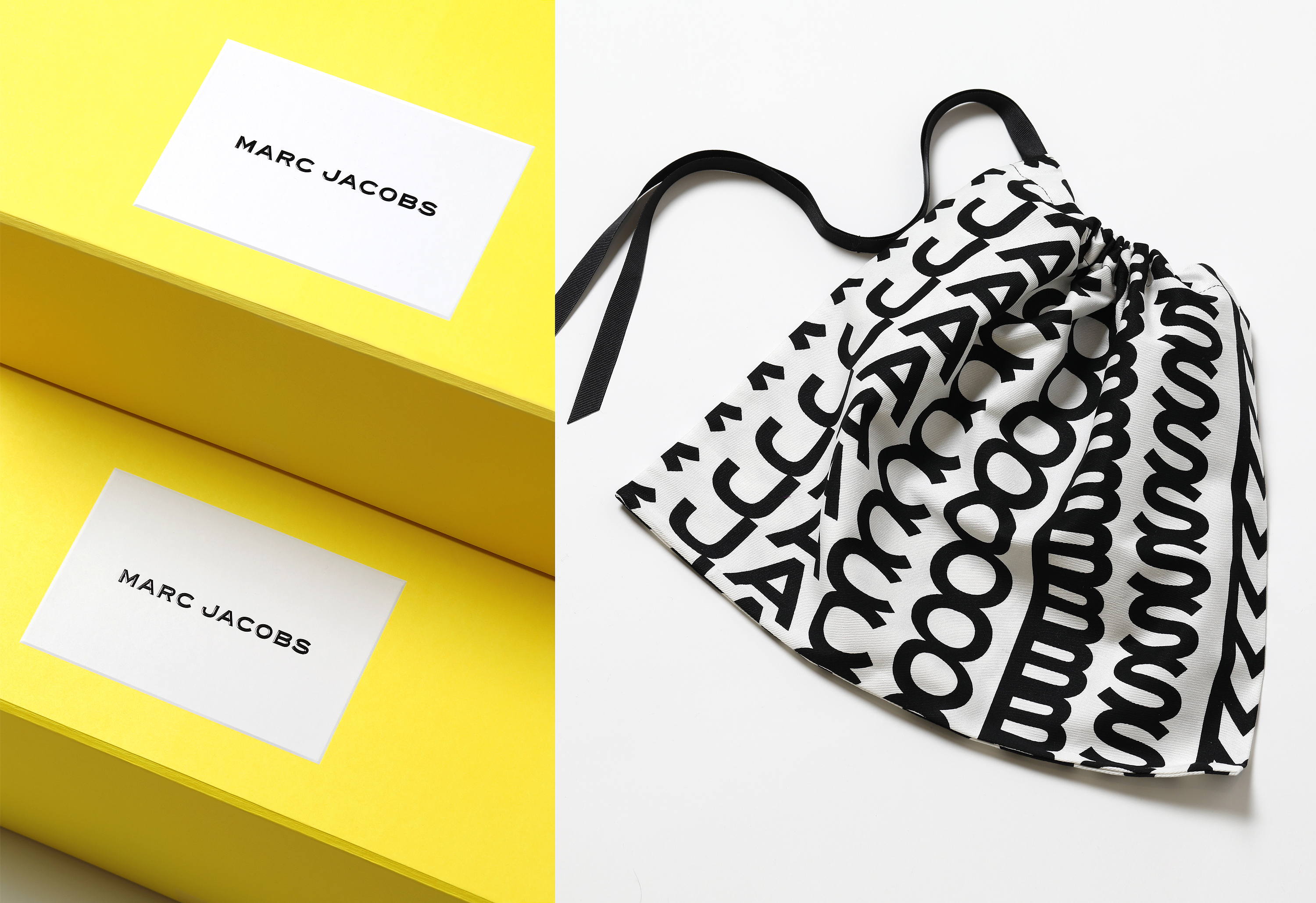 Identitas merek dan kemasan baru untuk Marc Jacobs oleh studio desain New York Triboro
