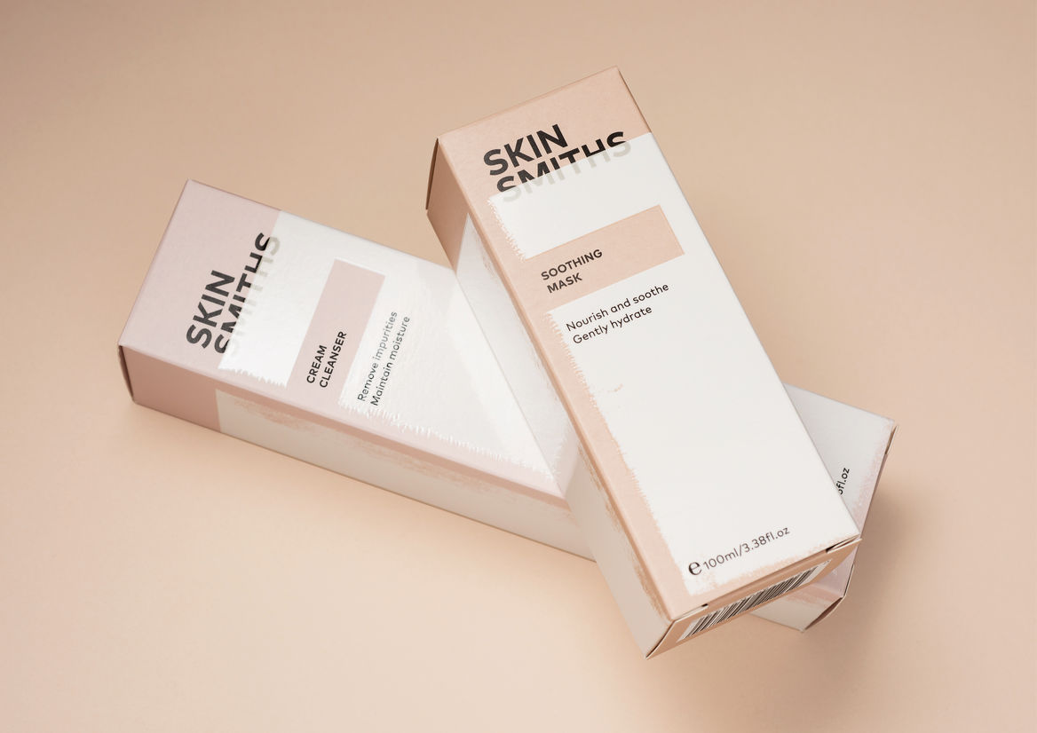 Packaging design by Aukland-based studio Akin for New Zealand sunscreen brand Skinsmiths