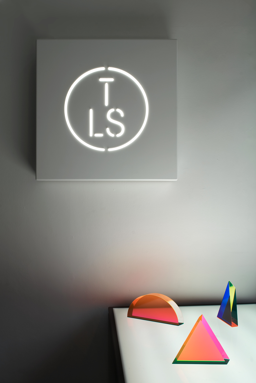 Interior signage created by Studio Makgill for designer furniture and accessories retailer The Lollipop Shoppe