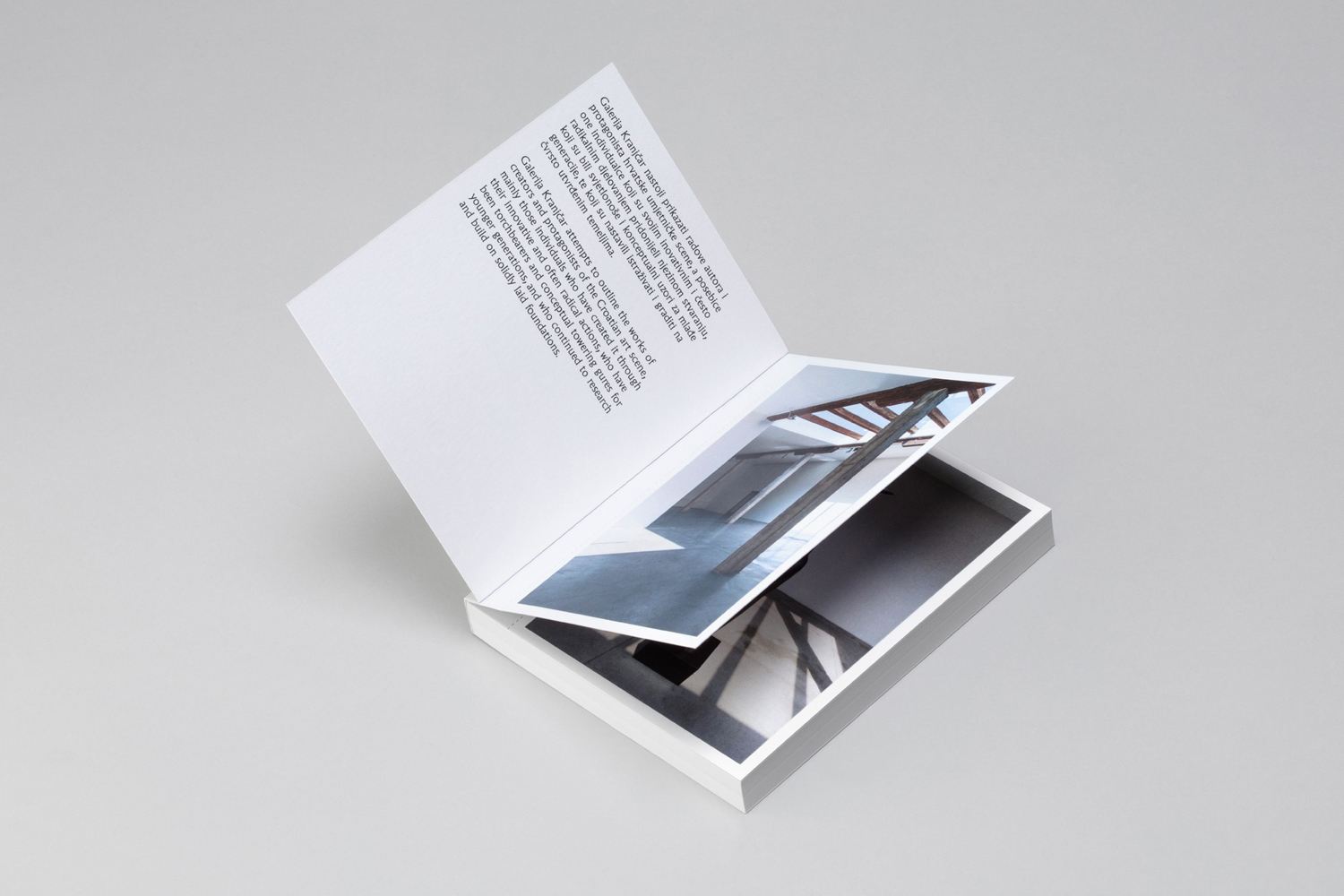 Brand identity and postcard book designed by Bunch for Zagreb-based modern art gallery Galerija Kranjčar.