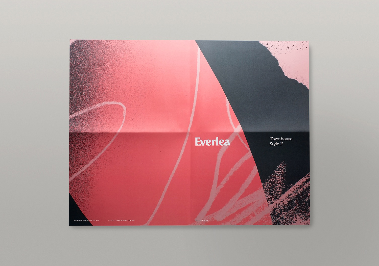 Visual identity and print for Everlea by Studio Brave featuring illustration by Tom Abbiss Smith