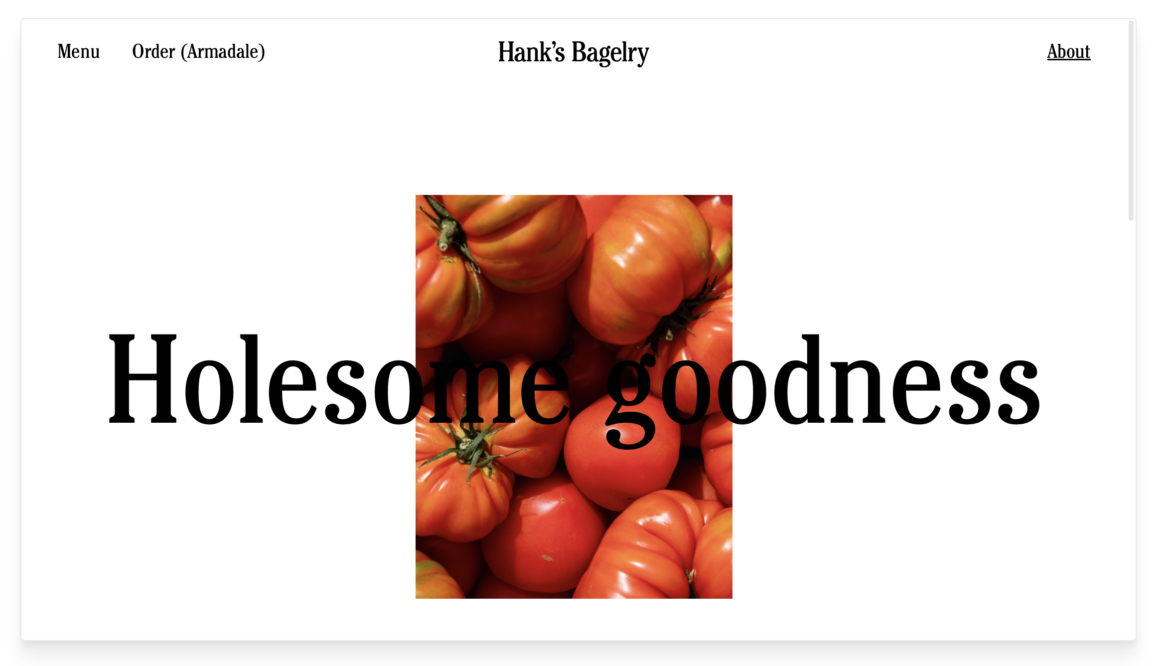 Logotype, mascot, packaging and website for Hank's Bagelry by Studio Ongarato Logotype, mascot, packaging and website for Hank's Bagelry by Studio Ongarato