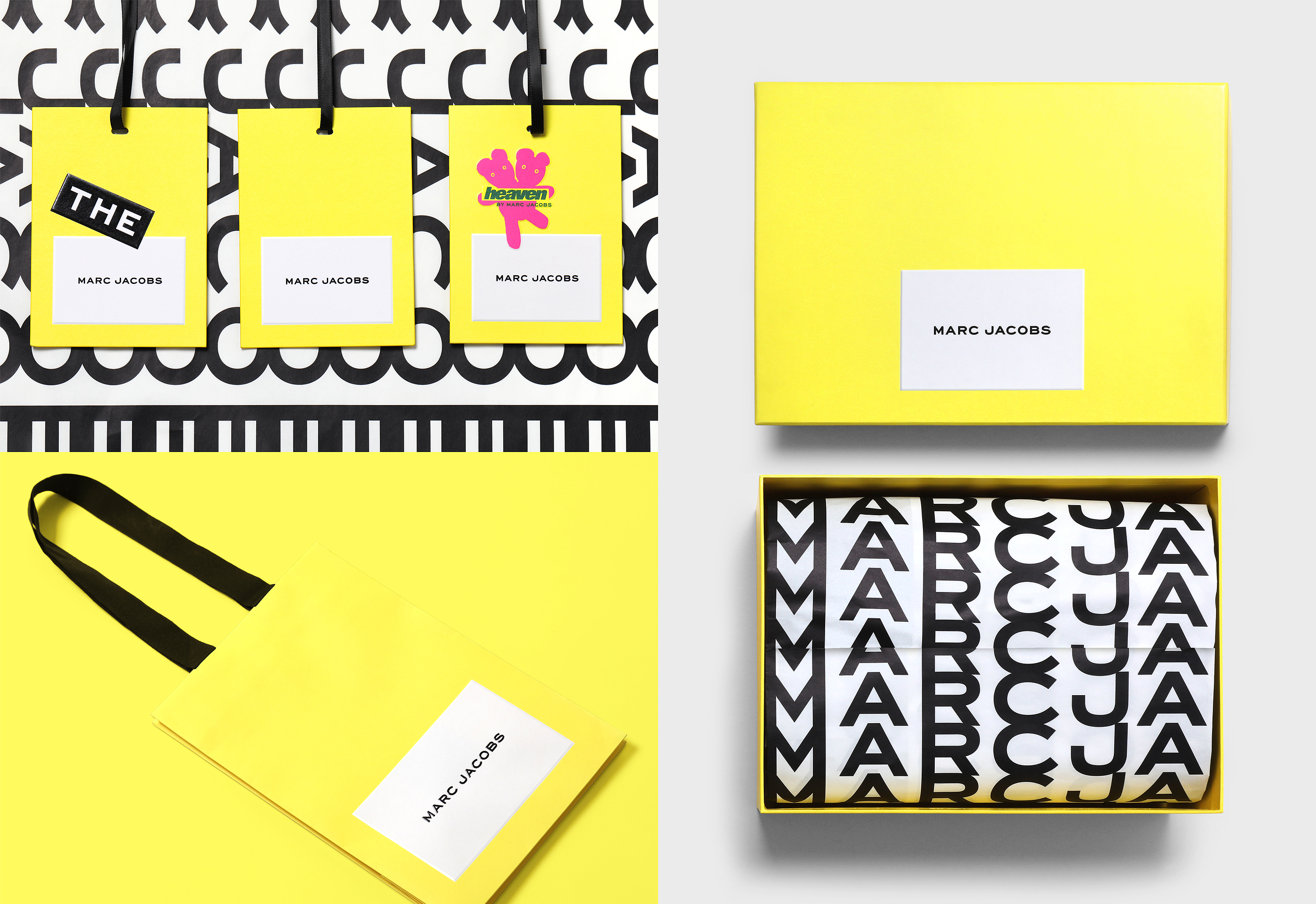 New brand identity and packaging for Marc Jacobs by New York design studio Triboro