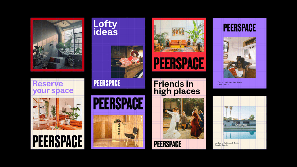 New Brand Identity For Peerspace By Mother Design Bp O