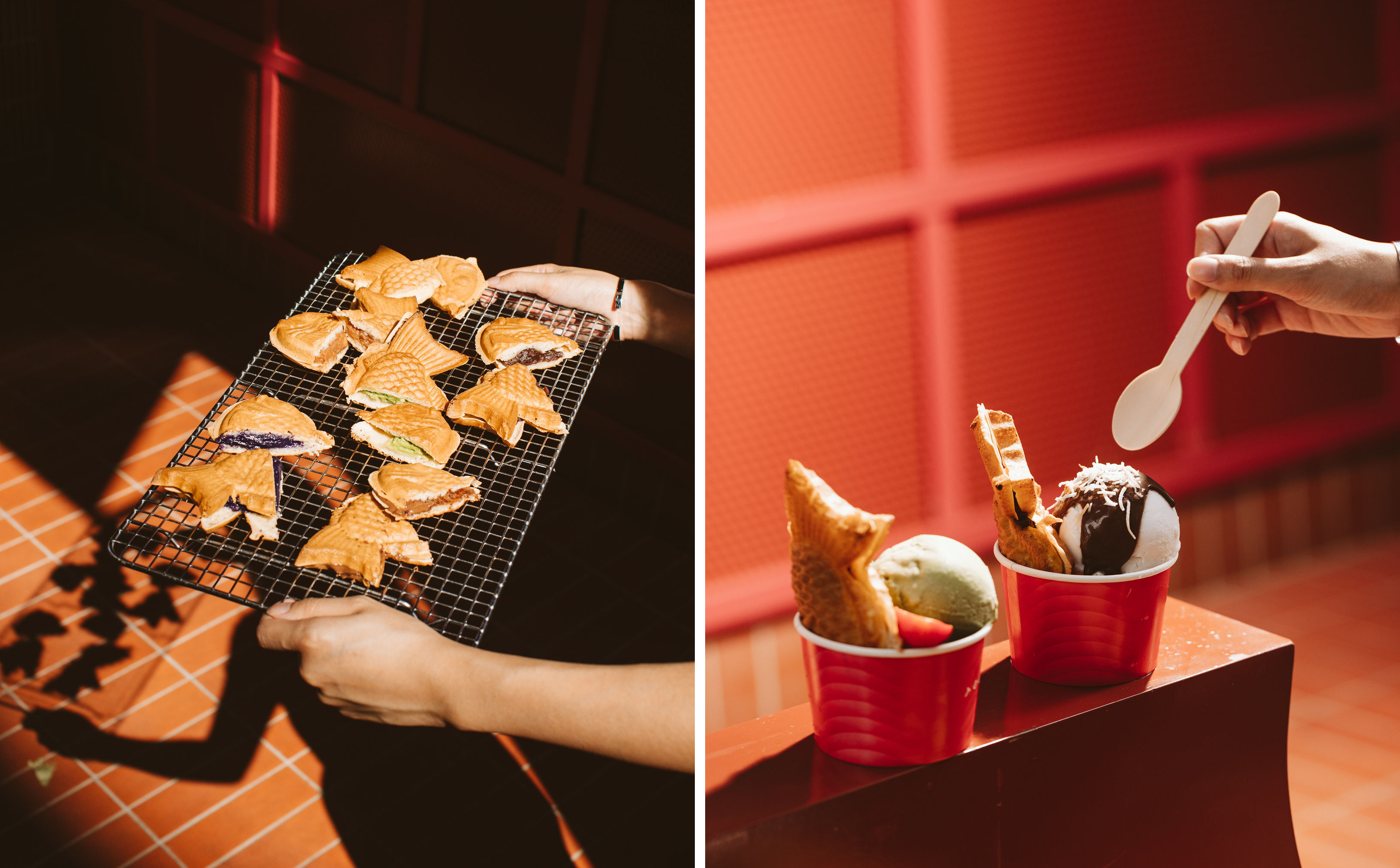 Logo, packaging, signage and art direction for Sydney-based Japanese street food restaurant Tsukiyo designed by The Colour Club. Logo, packaging, signage and art direction for Sydney-based Japanese street food restaurant Tsukiyo designed by The Colour Club.