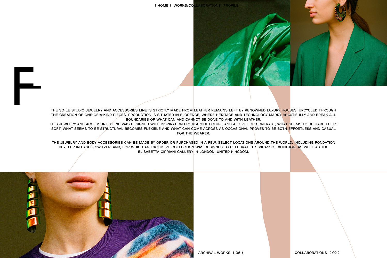New logotype and visual identity by Swedish design studio Lundgren+Lindqvist for fashion designer Maria Sole Ferragam