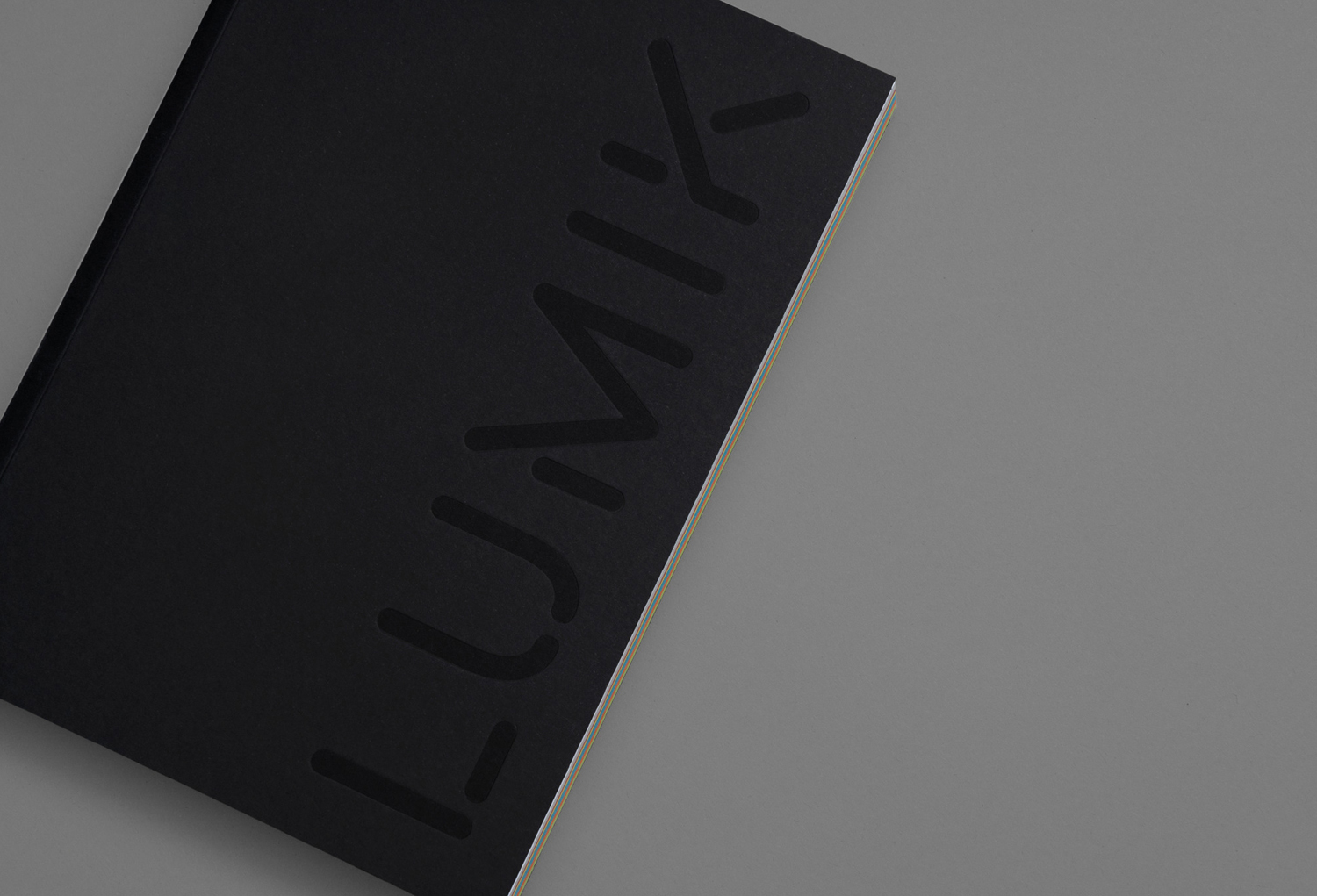Logotype and brochure design by Hey for Spanish lighting design and manufacturing company Lumik