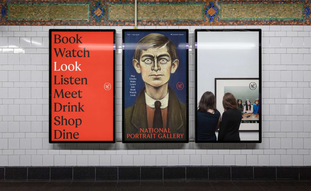 National Portrait Gallery by Edit Brand Studio BP&O