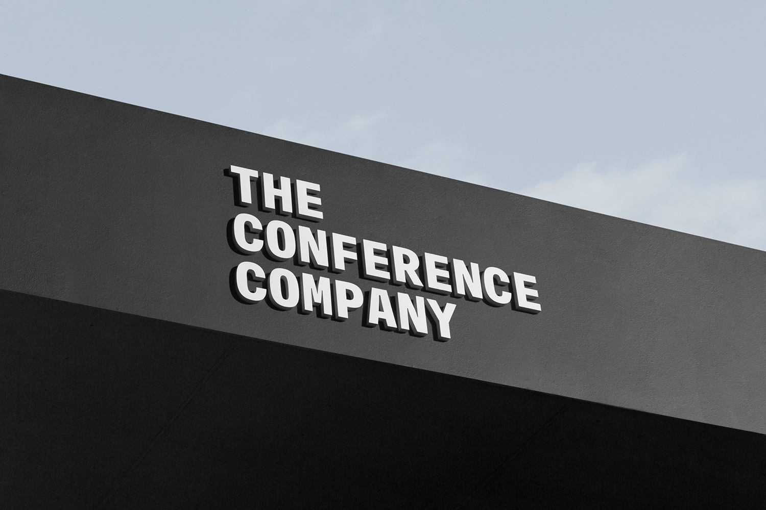 Logotype, print, brand guidelines and signage by Studio South for The Conference Company and The Awards Company