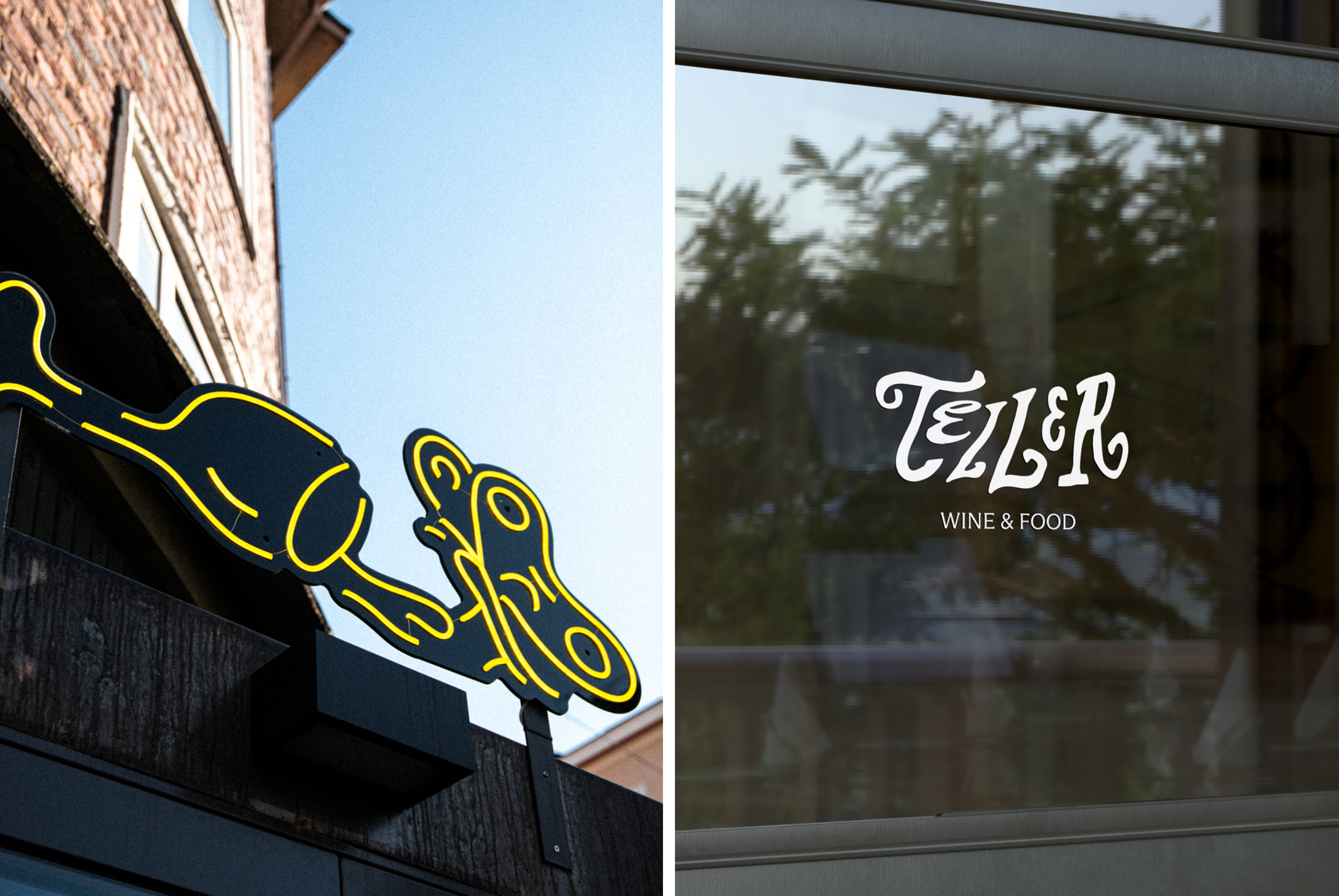 Logotype, illustration and website for Helsinki restaurant Teller designed by Werklig Logotype, illustration and website for Helsinki restaurant Teller designed by Werklig