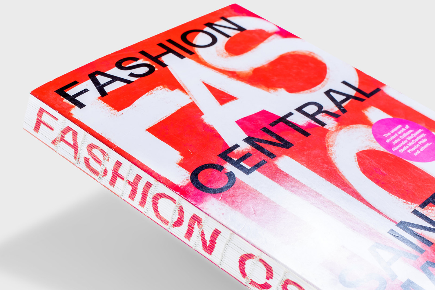 Book designed by Praline exploring the history and impact of the fashion courses at Central Saint Martins