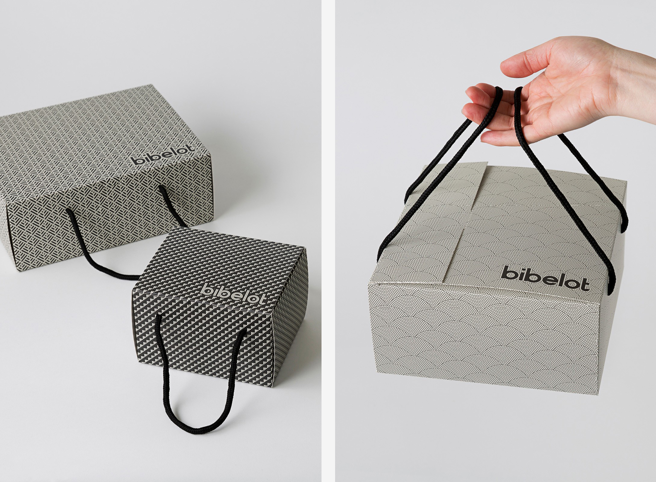 Package design and branding for Bibelot designed by A Friend Of Mine