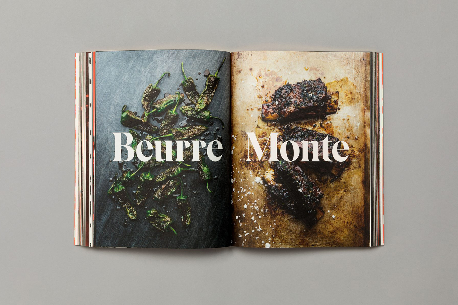 Cookbook designed by Helsinki based Bond for chef and restauranteur Kari Aihinen