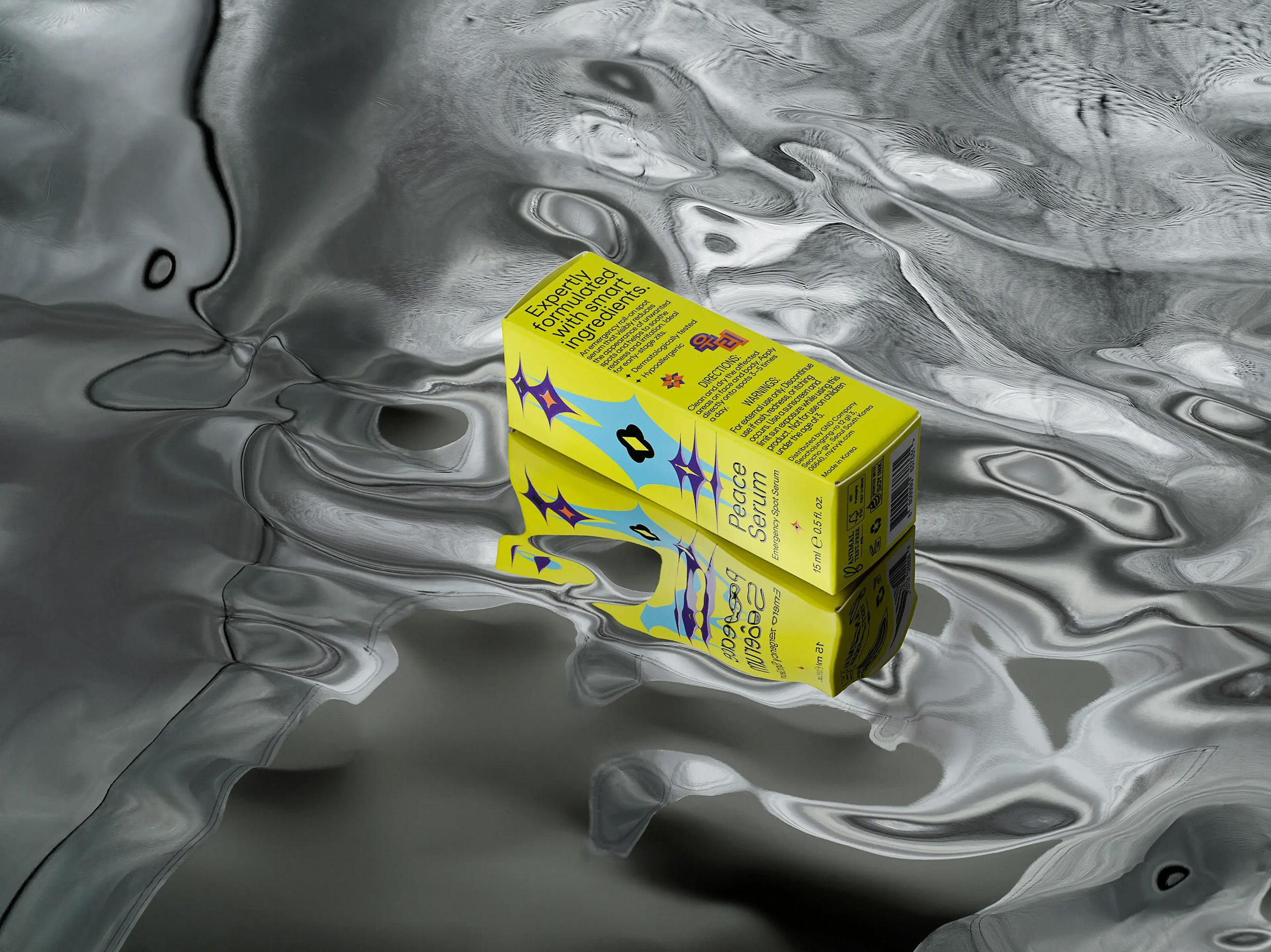 New brand identity and packaging design by Hong Kong-based Oddity Studio for skin care brand ZVYK