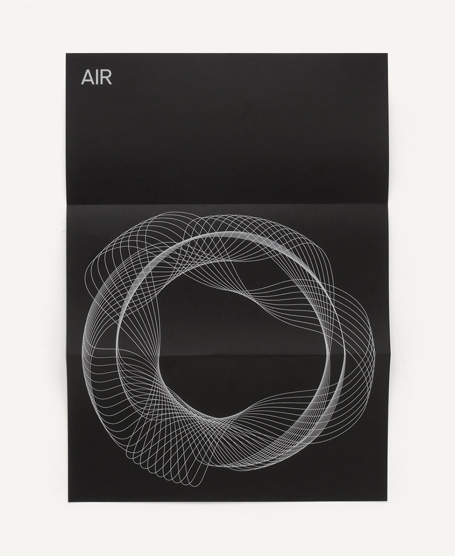 Logo and poster designed by Spin for London-based Air Studios, home of the world’s largest recording rooms