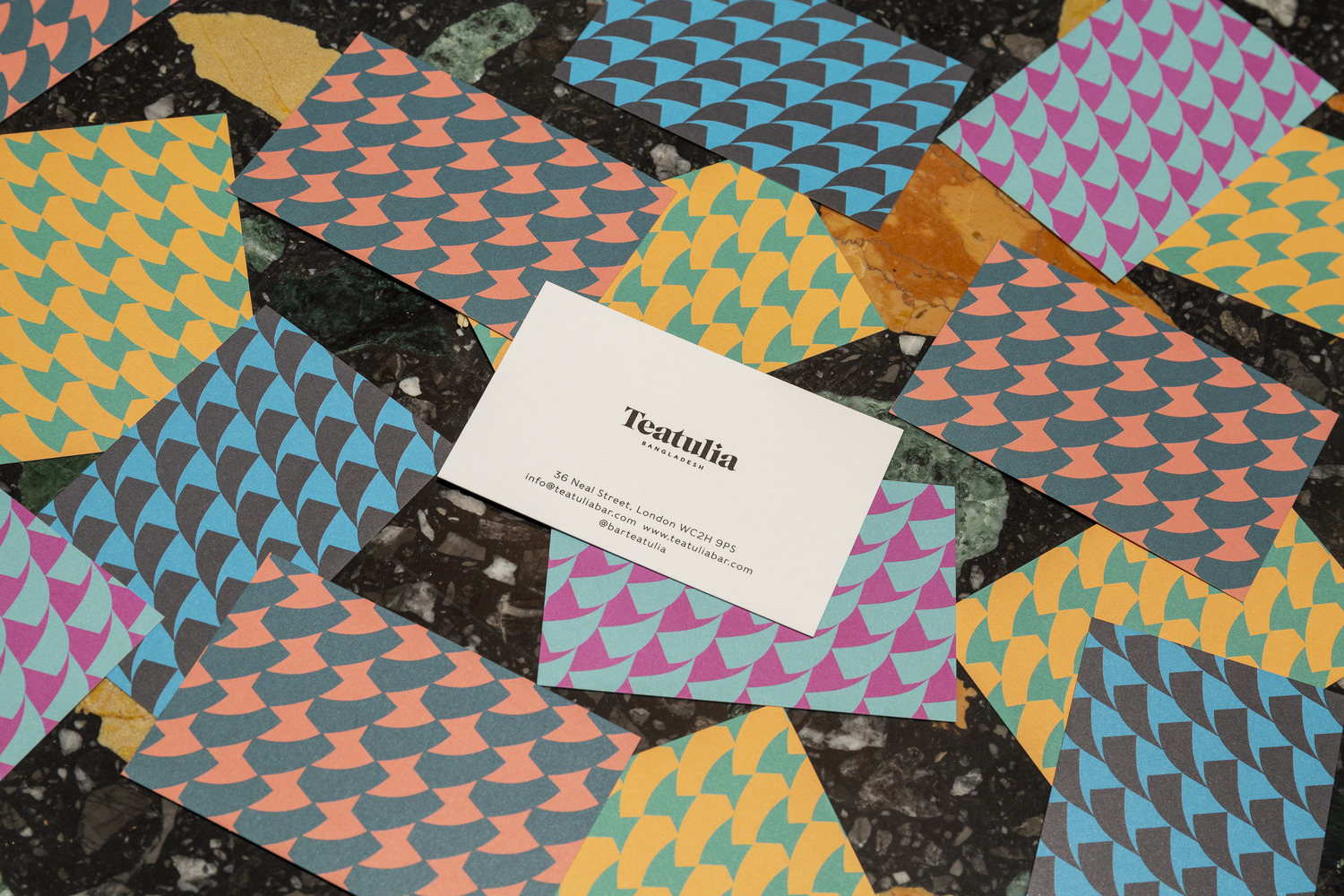 Creative Business Cards – Teatulia by Here Design