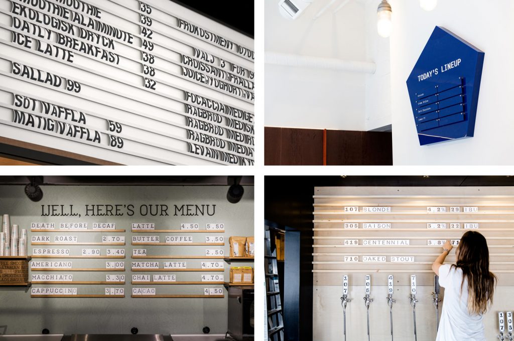 The Very Best Menu Board Designs — BP&O