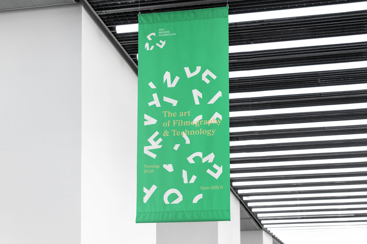 Banner Design Inspiration – Den Norske Filmskolen by Neue
