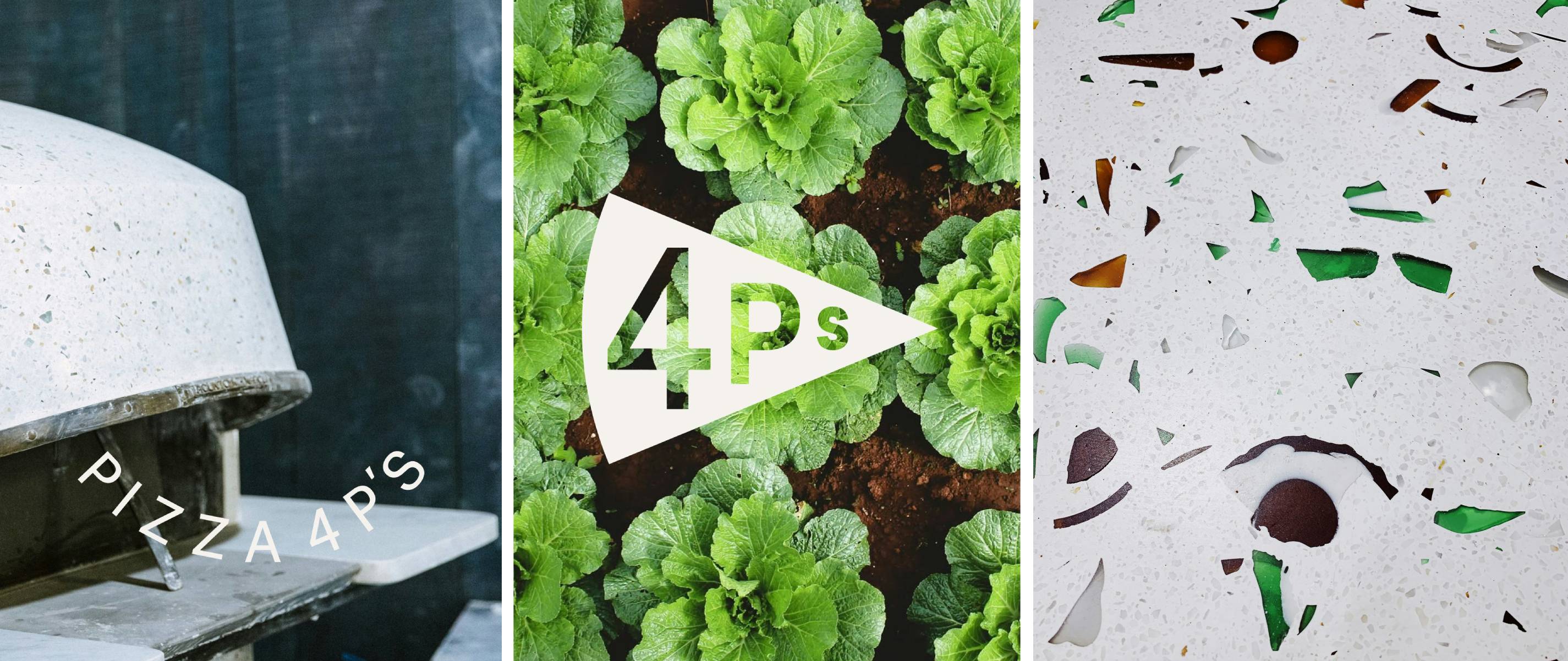 base design 4ps pizza restaurant brand identity design wordmark logo typography art direction bpo review