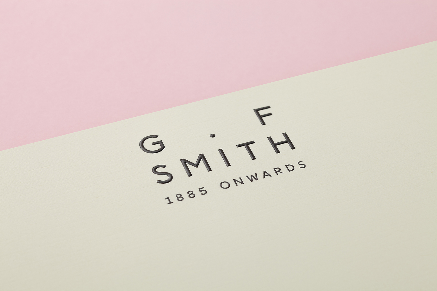 Black Block Foil – G . F Smith by Made Thought, United Kingdom