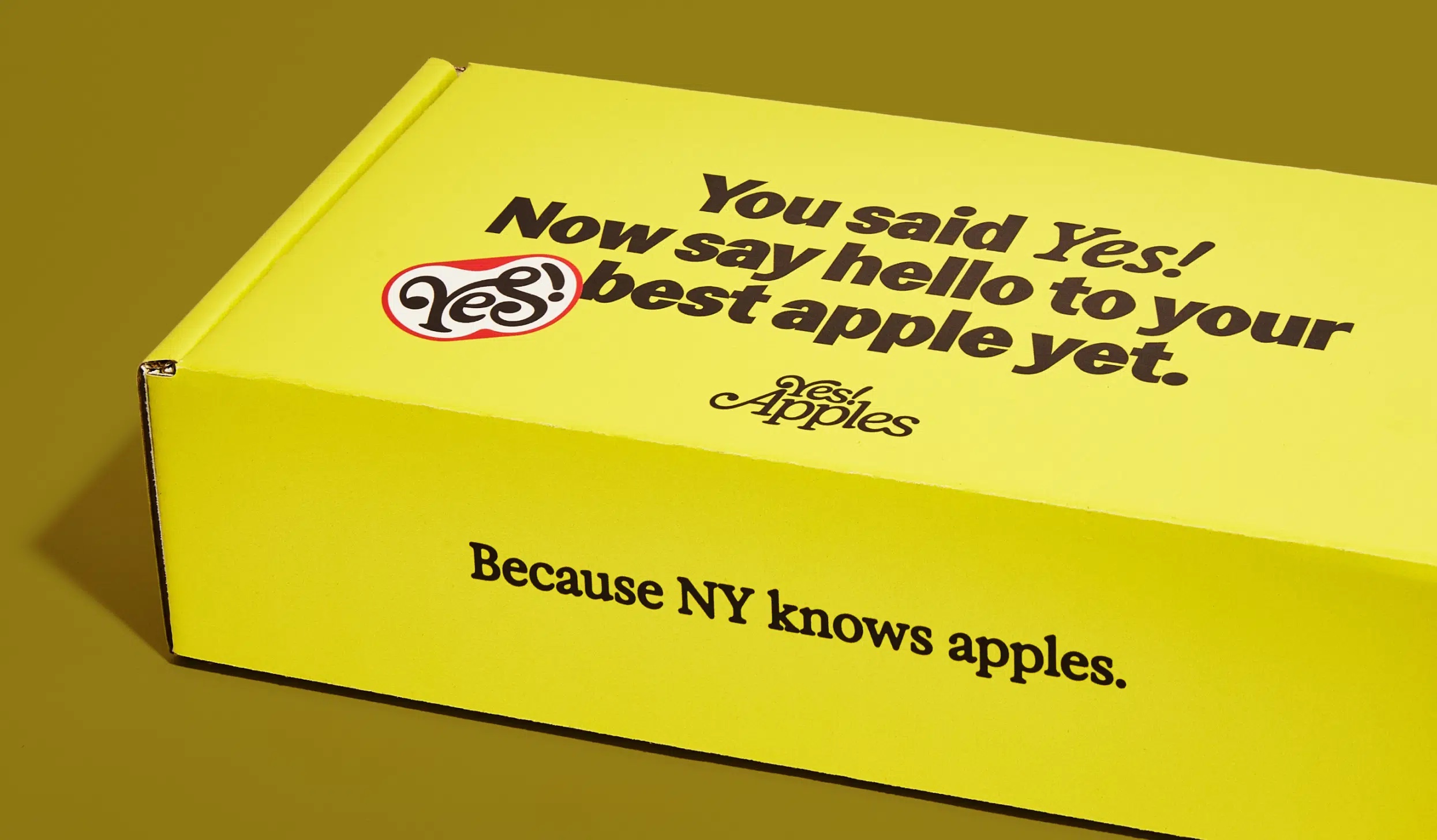 Blurr Bureau Yes Apples branding identity bpo review packaging wordmark logo box